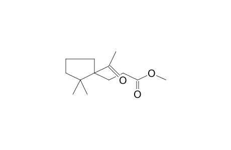 Methyl 3-(1-acetyl-2,2-dimethylcyclopentyl)propanoate