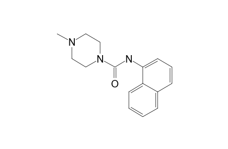 4-Methyl-N-(1-naphthalenyl)-1-piperazinecarboxamide