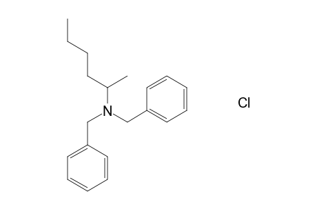 N,N-dibenzyl-2-hexanamine hydrochloride