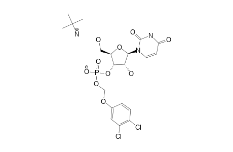 TERT.-BUTYLAMMONIUM_SALT_OF_3,4-DICHLOROPHENOXYMETHYL_3'-O-URIDINE_PHOSPHATE