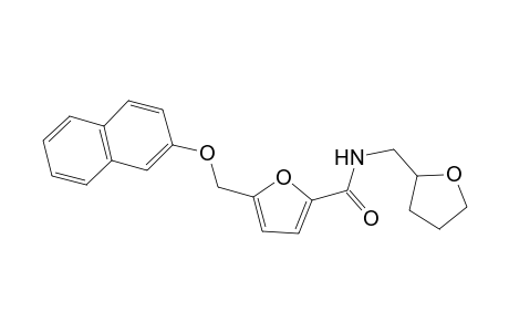 5-[(2-naphthyloxy)methyl]-N-(tetrahydro-2-furanylmethyl)-2-furamide