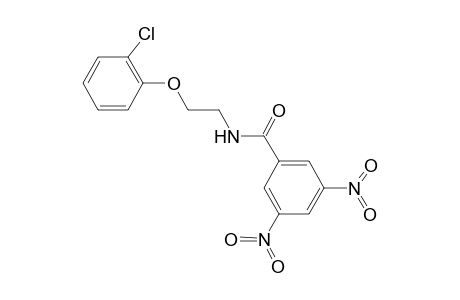 N-[2-(2-Chloro-phenoxy)-ethyl]-3,5-dinitro-benzamide