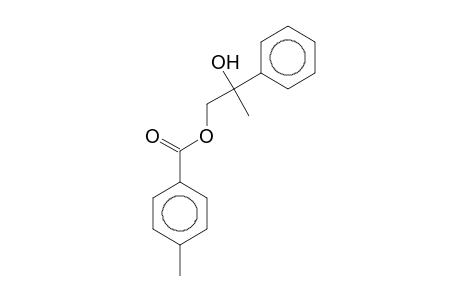 Benzoic acid, 4-methyl-, 2-hydroxy-2-phenylpropyl ester