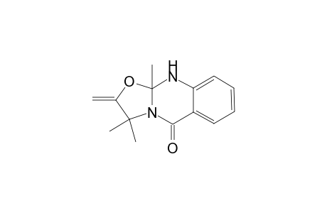2-Methylene-2b-methyl-3,3-dimethyloxazolo[2,3-b]quinazolin-5-(4H,10H)-one