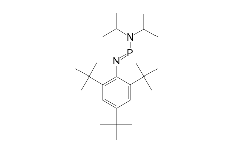 DIISOPROPYLAMINO-N-[2,4,6-TRIS-(TERT.-BUTYL)-PHENYL]-IMINOPHOSPHINE