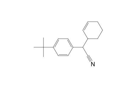 2-(4-t-butylphenyl)-2-(cyclohex-2-enyl)acetonitrile