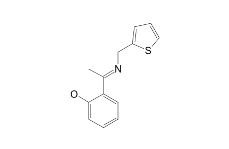 o-[N-(2-thenyl)acetimidoyl]phenol