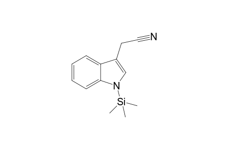 1H-Indole-3-acetonitrile, 1-(trimethylsilyl)-