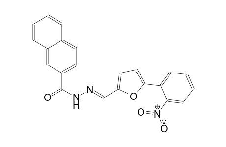 N'-{(E)-[5-(2-nitrophenyl)-2-furyl]methylidene}-2-naphthohydrazide
