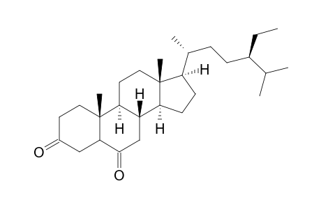 Stigmastane-3,6-dione