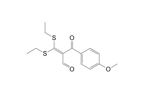 2-(4'-Methoxybenzoyl)-3,3-bis(ethylthio)-2-propenal