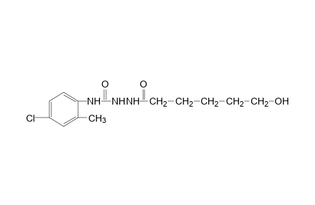 4-(4-chloro-o-tolyl)-1-(6-hydroxyhexanoyl)semicarbazide