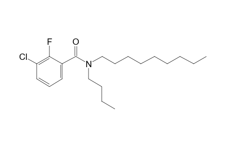 Benzamide, 3-chloro-2-fluoro-N-butyl-N-nonyl-