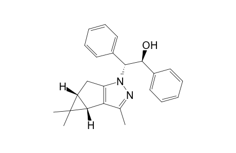 (1S,2R)-1,2-Diphenyl-2-((3bS,4aR)-3,4,4-trimethyl-3b,4,4a,5-tetrahydrocyclopropa[3,4]cyclopenta[1,2-c]pyrazol-1-yl)ethanol