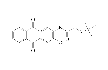 2-(T-Butylamino)-N-(3-chloro-9,10-dioxoanthracene-2-yl)-ethanamide