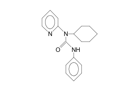 N-CYCLOHEXYL-N-(PYRIDIN-2-YL)-N'-PHENYLUREA