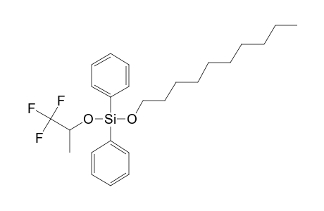 Silane, diphenyldecyloxy(1,1,1-trifluoroprop-2-yloxy)-