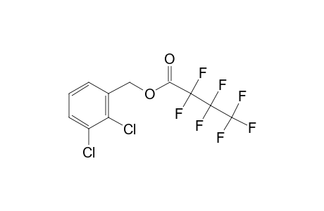 2,3-Dichlorobenzyl alcohol, heptafluorobutyrate