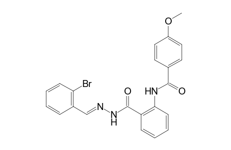2'-[(2-Bromobenzylidene)carbazoyl]-4-methoxybenzanilide