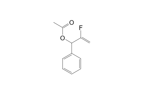 2-Fluoro-1-phenyl-2-propenyl acetate