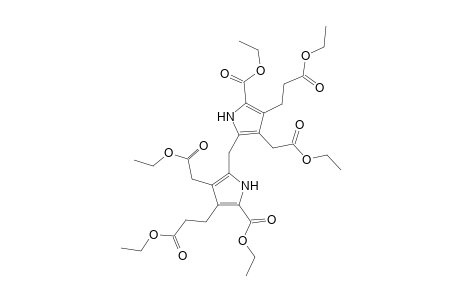 [(1H)-Pyrrole-3-propanoic acid, 2-ethoxycarbonyl-4-ethoxycarbonylmethyl]-5,5'-methylene, bis-, diethyl ester