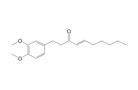 (E)-1-(3,4-Dimethoxyphenyl)dec-4-en-3-one