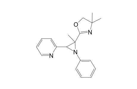 2-[3-(4,4-Dimethyl-4,5-dihydrooxazol-2-yl)-3-methyl-1-phenylaziridin-2-yl]pyridine