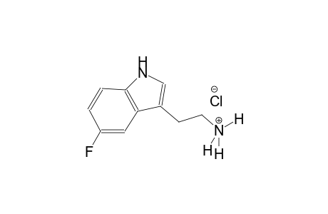 1H-indole-3-ethanaminium, 5-fluoro-, chloride