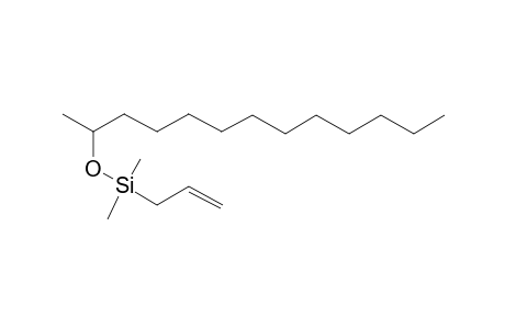 2-Dimethyl(prop-2-enyl)silyloxytridecane