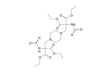 alpha,alpha'-dicarboxy-n,n'-diformyl-1,4-piperazinedialanine, tetraethyl ester