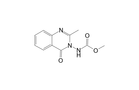 Carbamic acid, (2-methyl-4-oxo-3(4H)-quinazolinyl)-, methyl ester