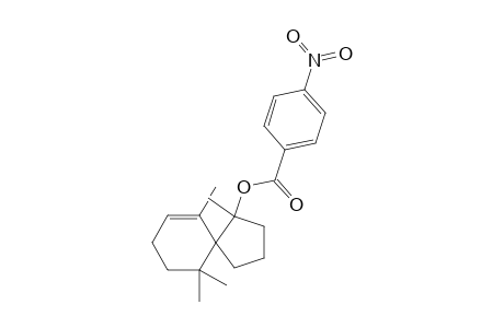 Spiro[4.5]dec-9-en-1-ol, 1,6,6,10-tetramethyl-, 4-nitrobenzoate