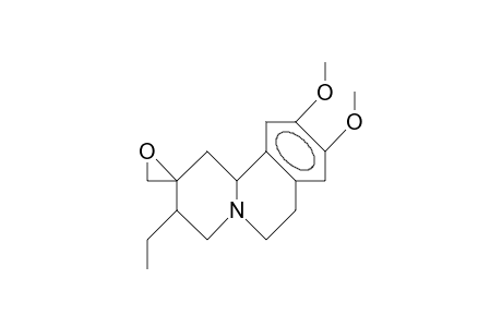 SPIRO[2H-BENZO[a]QUINOLIZINE-2,2'-OXIRANE], 3-ETHYL-1,3,4,6,7,11b-HEXAHYDRO-9,10-DIMETHOXY-