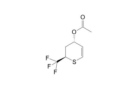 (2RS,4SR)-4-Acetoxy-2-trifluoromethyl-3,4-dihydro-2''-thiopyran