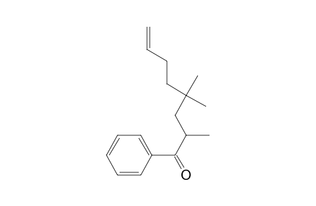 2,4,4-Trimethyl-1-phenyl-7-octen-1-one