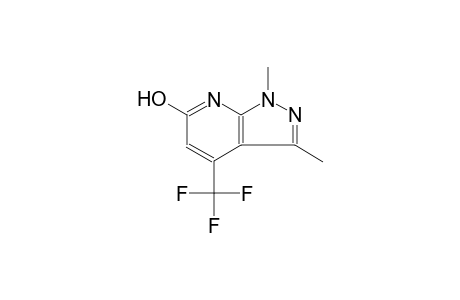 1,3-dimethyl-4-(trifluoromethyl)-1H-pyrazolo[3,4-b]pyridin-6-ol