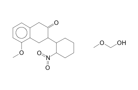 5-METHOXY-3-(3-METHOXYMETHOXY-2-NITROCYCLOHEXYL)-3,4-DIHYDRO-1H-NAPHTHALEN-2-ONE