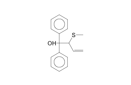 BENZENEMETHANOL, alpha-[1-(METHYLTHIO)-2-PROPENYL]-alpha-PHENYL-