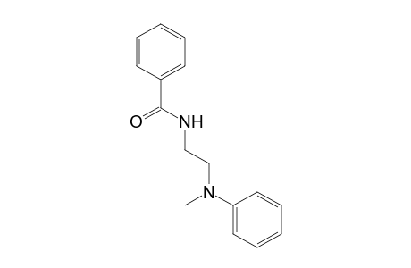 N-[2-(N-methylanilino)ethyl]benzamide