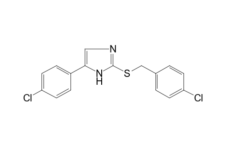 2-[(p-chlorobenzyl)thio]-5-(p-chlorophenyl)imidazole