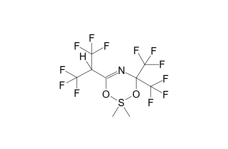 2,2-DIMETHYL-4,4-BIS(TRIFLUOROMETHYL)-6-(2-HYDROHEXAFLUORO-2-PROPYL)-1,3,2,5-DIOXATHIAZINE