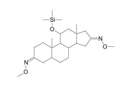 5.ALPHA.-ANDROSTAN-11.ALPHA.-OL-3,16-DIONE(3,16-DI-O-METHYLOXIME-11.ALPHA.-TRIMETHYLSILYL ETHER)