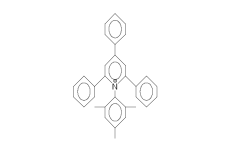 2,4,6-Triphenyl-1-(2,4,6-trimethyl-phenyl)-pyridinium cation