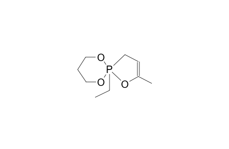 1,3-PROPYLENEDIOXY-2-ETHYL-5-METHYL-1,2-OXAPHOSPHOL-4-ENE