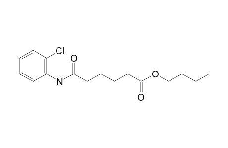 Adipic acid, monoamide, N-(2-chlorophenyl)-, butyl ester