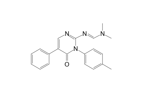 2-[(N,N-Dimethylaminomethylen)amino]-3-p-tolyl-5-phenylpyrimidin-4(3H)-one