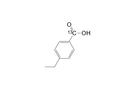 p-Ethyl[carboxy-13C]benzoic Acid