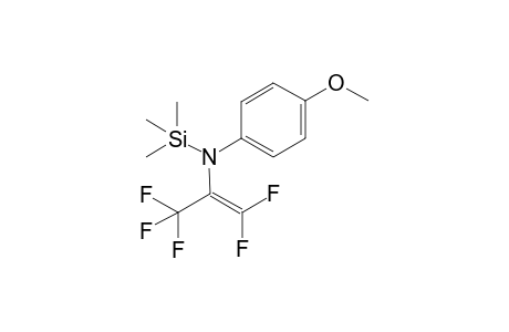 N-TRIMETHYLSILYL-N-PARA-METHOXYPHENYL-1-TRIFLUOROMETHYL-2,2-DIFLUOROETHENAMINE