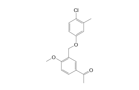 3'-{[(4-chloro-m-tolyl)oxy]methyl}-4'-methoxyacetophenone
