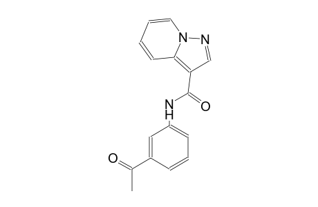 pyrazolo[1,5-a]pyridine-3-carboxamide, N-(3-acetylphenyl)-